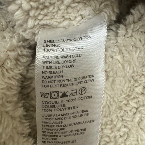 Tommy Bahama Relax Sherpa Lined Fleece Vest Men's XL Gray Outerwear Soft Y2K 00s - Picture 6 of 9